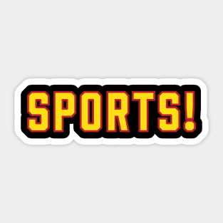 Sports! - Sport Sticker